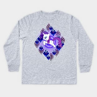 Rarity Diamonds Kids Long Sleeve T-Shirt